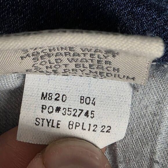 BKE Denim Dakota Crop Jeans Size 29 Light Wash Cuffed - Picture 8 of 9